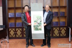 成都中医药大学民族医药学院到省藏院参观