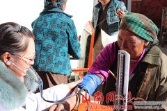 扎囊开展“送医送药送健康知识”活动
