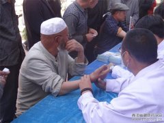循化县藏医院“健康生活”义诊活动