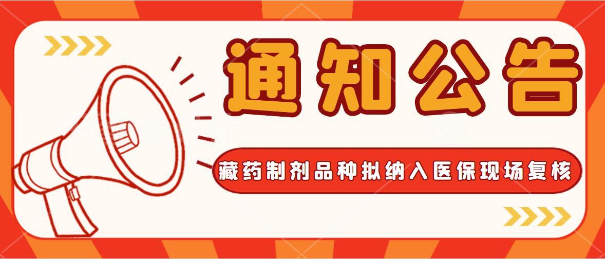 关于对全省医疗机构拟纳入医保制剂品种现场复核的通知